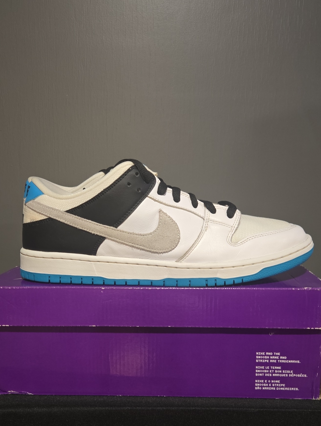 Nike Sb Dunk Low Laser Blue 13m